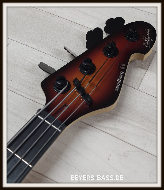 Sandberg California II TM4 Ebony, 3-Tone Sunburst Highgloss